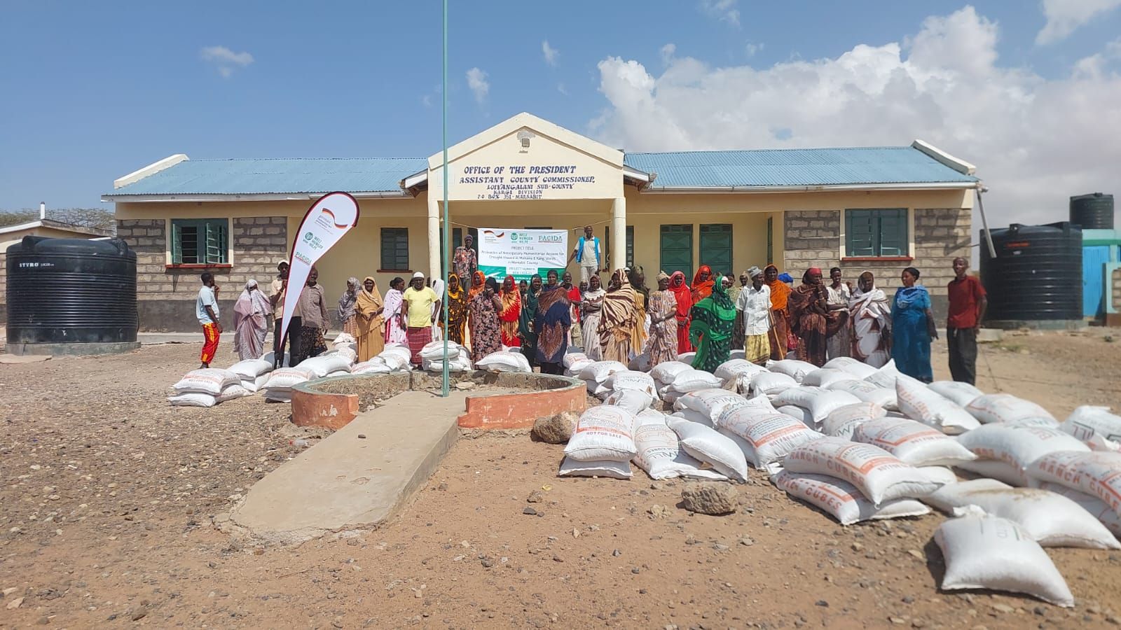 Marsabit County Communities Receive Early Livestock Support Ahead of Anticipated Drought